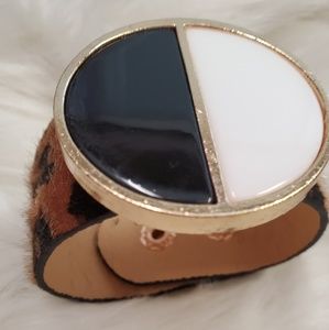 Beautiful Calfskin Cuff Bracelet